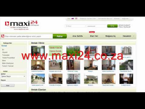 7/24 Ads and Sales Portal Sout Africa www.maxi24.co.za