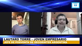 Canal 68 Tv - Carlos Unterstein entrevista a Lautaro Torre