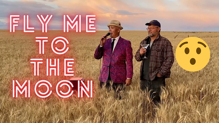 Jazz In Ridiculous places | Fly Me To The Moon in a wheat field