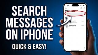 How to Search Messages on iPhone - Find Texts, Photos & Links Fast