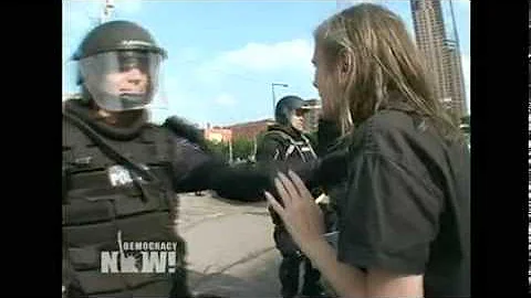 Settlement Reached Over Arrest of Amy Goodman, Dem...