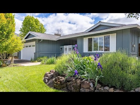 339 Mockingbird Cir, Santa Rosa, CA home video tour