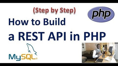 Can we write rest api in php?