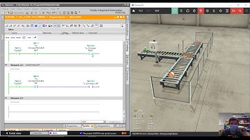 Factory IO - Sorting Basic Tagalog Tutorial Final  - Stopping the Exit  Conveyors using 2 options.