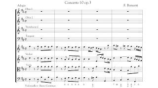 Francesco Barsanti - Concerto grosso No.10 in D major, Op.3