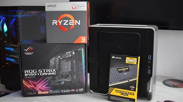 Among Us Gaming PC - Inwin Chopin Budget Gaming PC build using the Ryzen 2200g APU