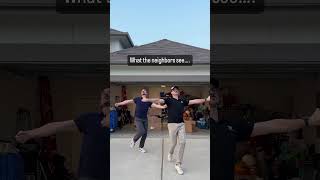 Doing the Frug and taking out the garbage. #dance #broadwayhusbands Doing the Frug and taking out the garbage. #dance #broadwayhusbands
