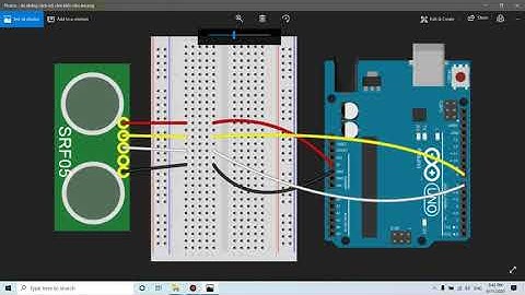 Hướng dẫn lập trình C++ cho Arduino. Bài 6. sử dụng cảm biến siêu âm làm thiết bị đo khoảng cách