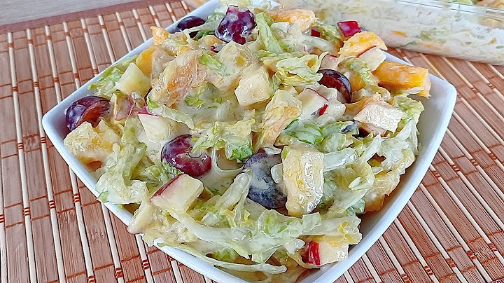 🍇 La mejor ensalada dulce en dos minutos. ¡Te encantará! 💕🤤