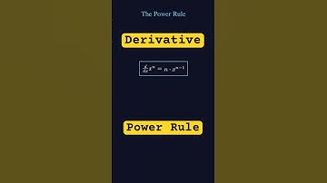 The Power Rule Made EASY | Calculus Derivatives in 60 Seconds | #shorts #mathshorts #maths