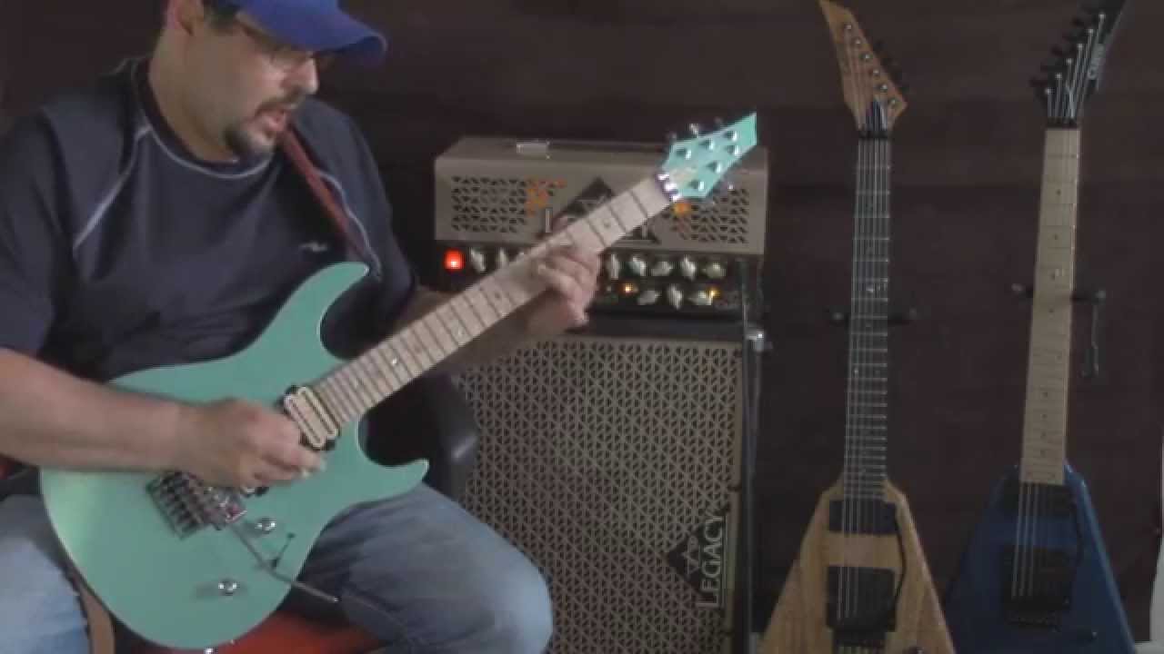 Ultimate Carvin Jam with my Legacy 3 amp and my DC600 satin finish guitar