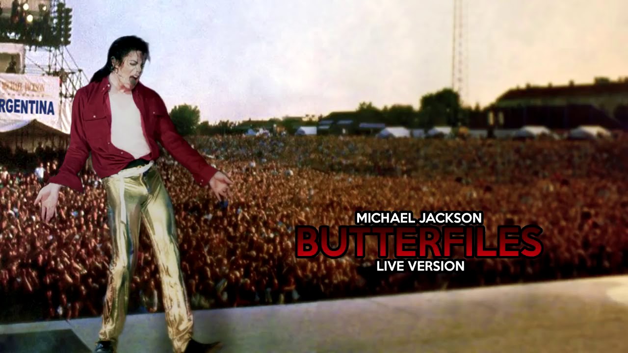 Michael jackson butterflies live YouTube