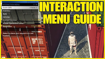 GTA ONLINE - INTERACTION MENU GUIDE!