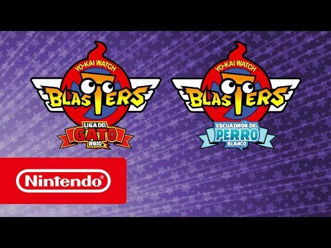 YO-KAI WATCH BLASTERS: Liga del Gato Rojo y Escuadrón del Perro Blanco - Tráiler de presentación