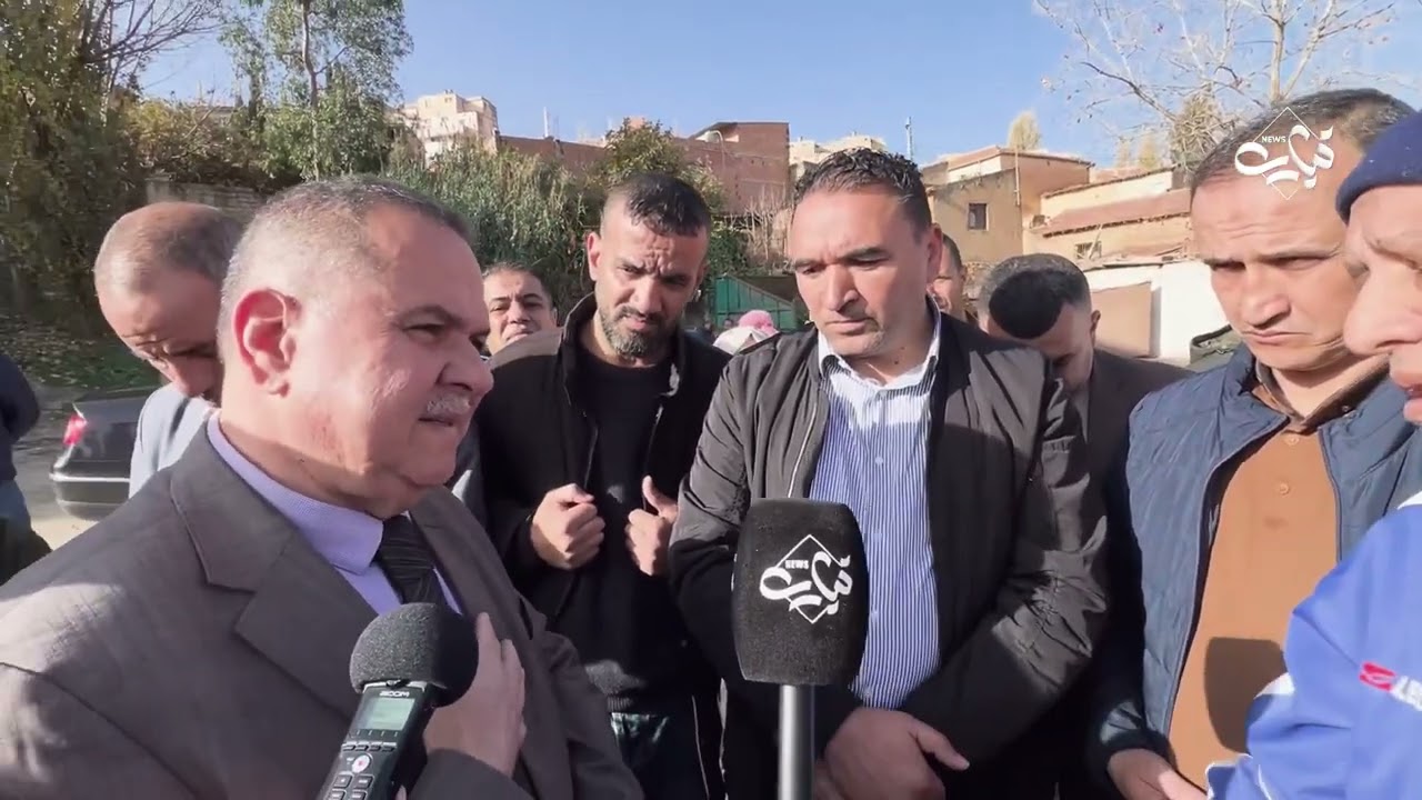 والي الولاية يقوم بمعاينة المساحة المهملة المتواجدة بحي الصابليار