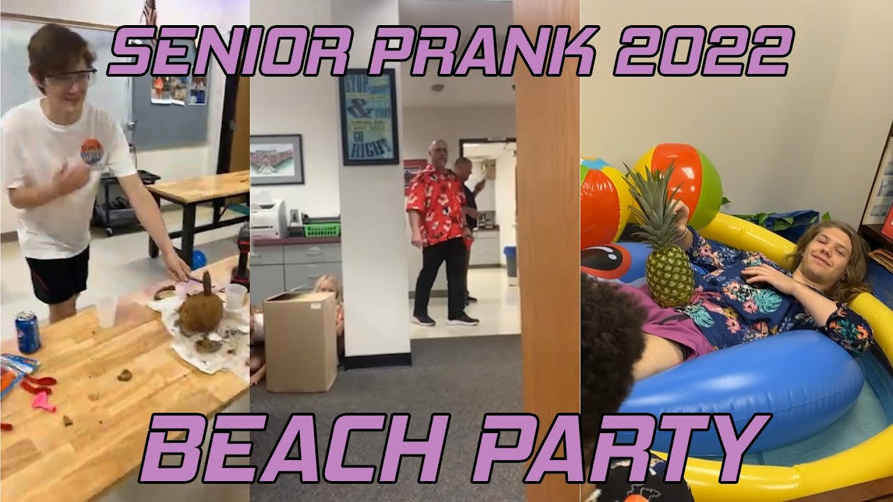 Best Senior Prank Ever? | 500 Pounds of Sand in the Principal's Office