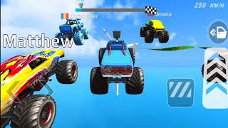 Monster Truck Stunt Racing - Extreme GT Car Mega Ramp Impossible Driver - Android GamePlay #1