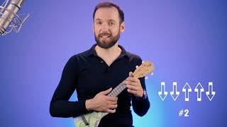 Bicia na ukulele | 5 prostych bić akordowych na ukulele | Uczę się grać