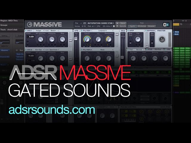 massive native instruments sound design tips