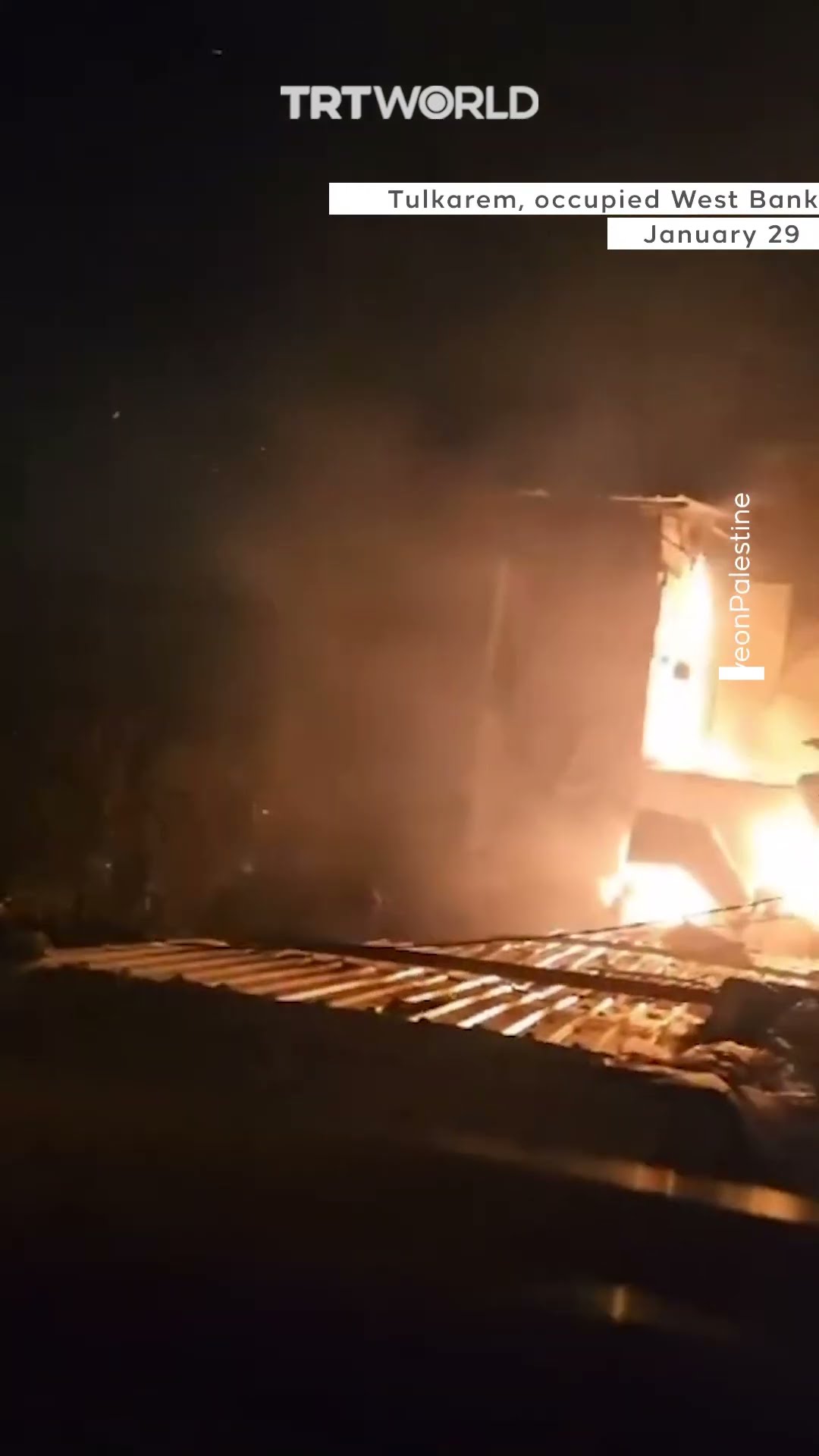 Israeli army blows up Palestinian home in Tulkarem, occupied West Bank