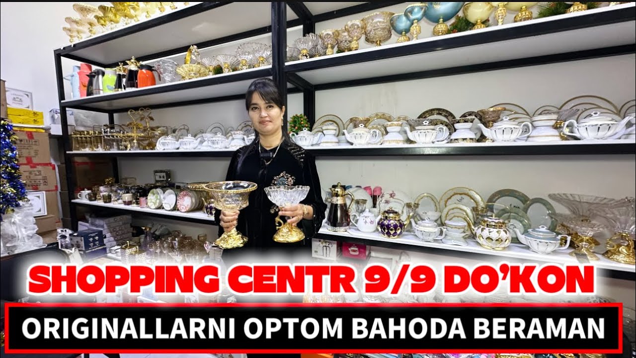 SHOPPING CENTR SHOIRA TRENDDA 4 MING SO'MDAN BIJUTERIYALAR VAUUUU