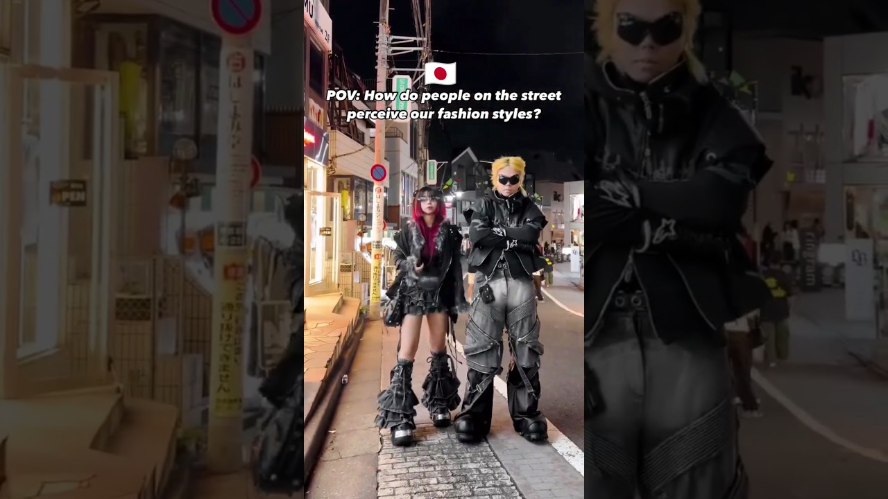 🇯🇵 How do people on the Tokyo Street fashions styles.