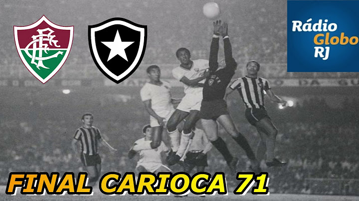 Fluminense 1 x 0 Botafogo final carioca 71 Completo Narração Waldir Amaral