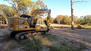 Cat 313 and 299C teaming up to knock this job out faster!