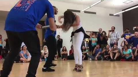 Dance Sexy Zouk: William and Paloma at San Francisco Zouk Festival Zouk demo 1