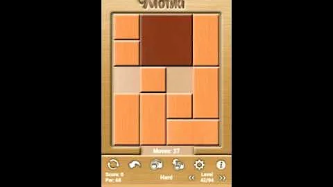 Klotski Hard Level 42/94 par solution