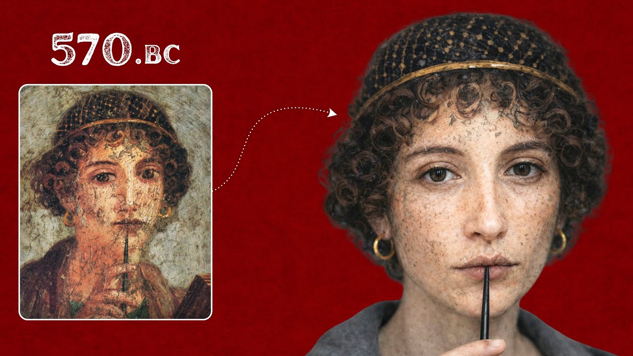 50 Greek Faces from History Brought Back in Modern Time