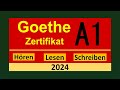 Start Deutsch A1 Hören, Lesen und Schreiben modelltest 2024 mit Lösung am Ende || Vid - 205