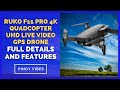 Ruko F11 Pro Drones with 4K UHD Camera FULL FEATURES (Tagalog)