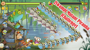 Swamp Attack Mutant Piranha Challenge @Qaokala