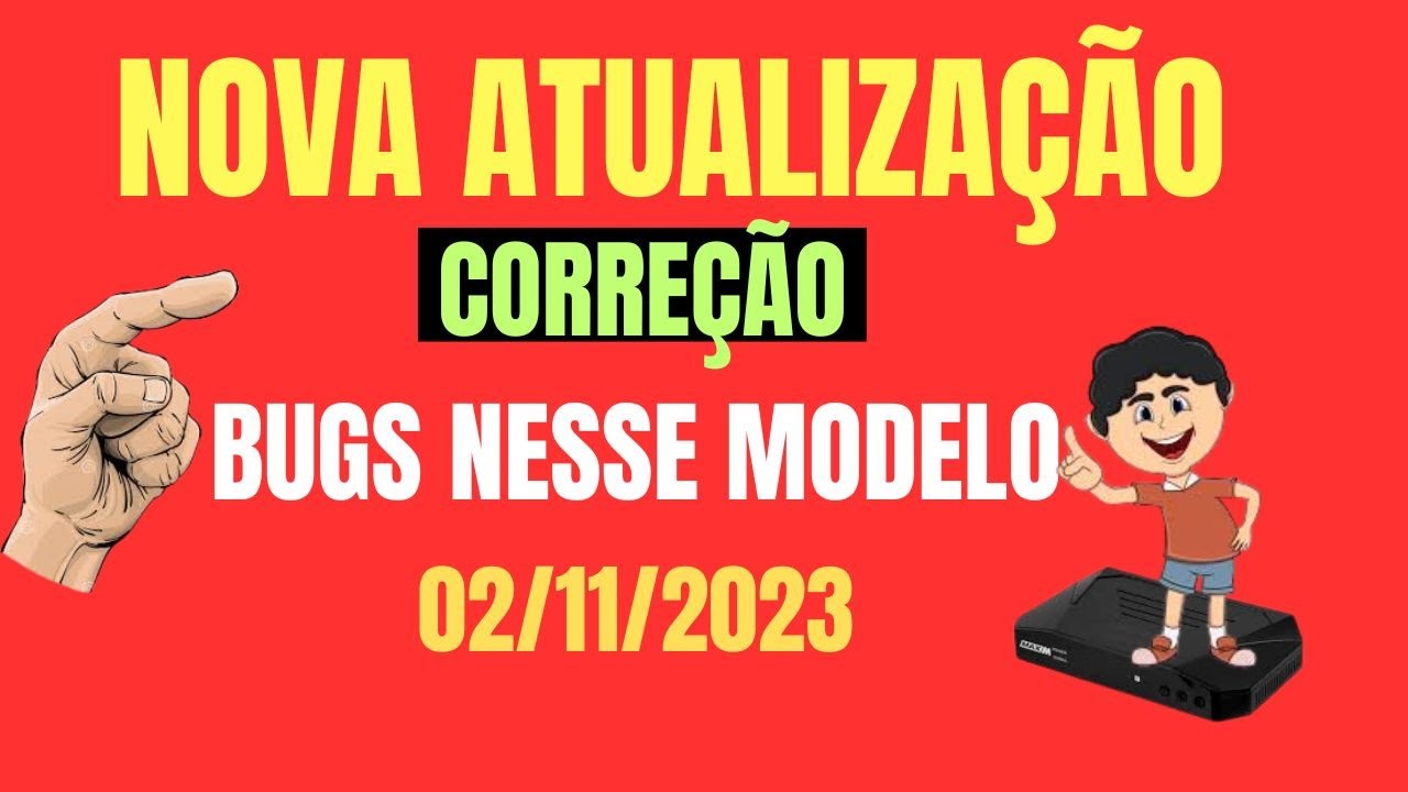 ATUALIZAÇÃO DO RECEPTOR MAX M EM 02 DE NOVEMBRO DE 2023