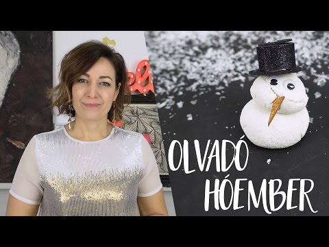 Videó: Hogyan Készítsünk Habos Hóembert?