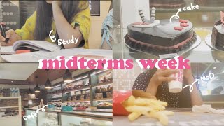 30+hour study vlog midterm week study vlog of a science high school student exam week Korean planner