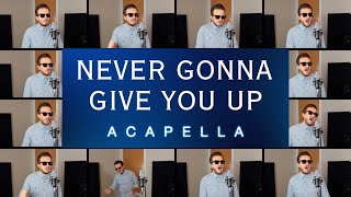 Never Gonna Give You Up (ACAPELLA) - Rick Astley by Jared Halley 85,943 views 10 months ago 2 minutes, 58 seconds