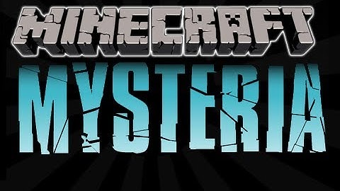 Minecraft: Mysteria! (Custom Puzzle Map)