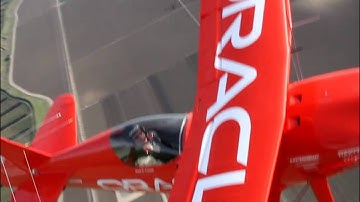 Sean D. Tucker Flies Team Oracle Stunt Plane