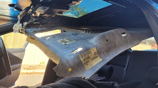 Holden VE Roof Lining Removal Update Tips