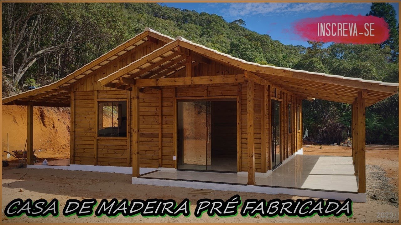 Construtora de Casas de Madeira, Casas Pré-Fabricadas