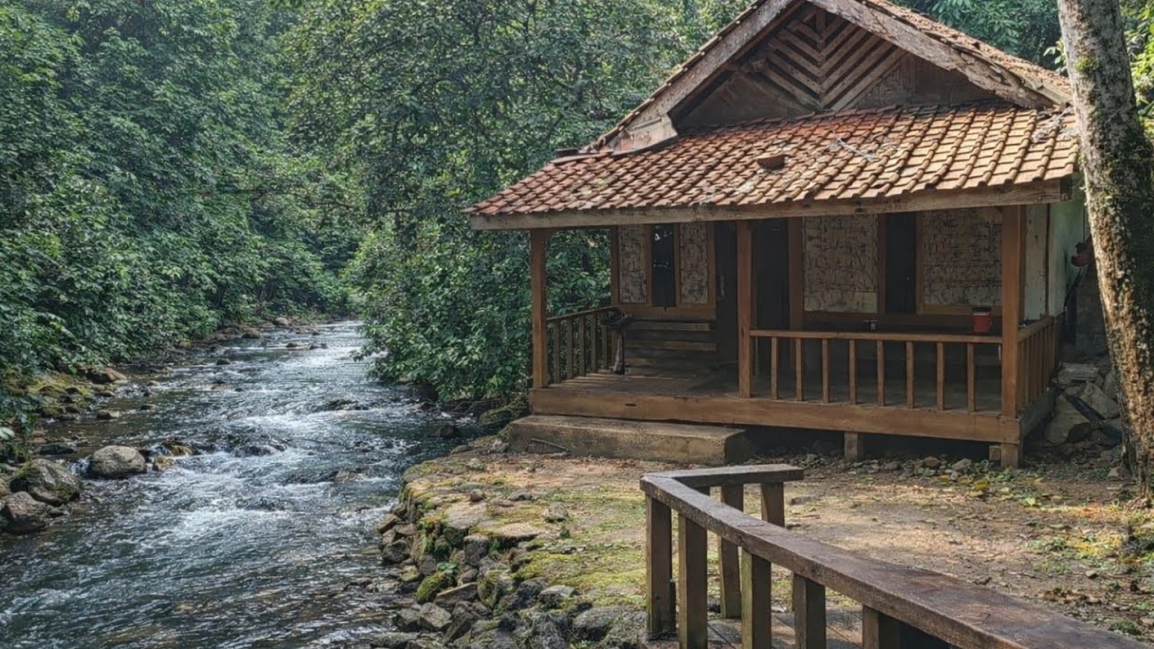 Hidup di desa ‼️ belum ada yang tau di kampung ini cuman ada rumah satu 