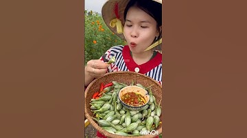 #nature #sounds #fruit relaxing music thôn nữ mukbang vườn trái cây