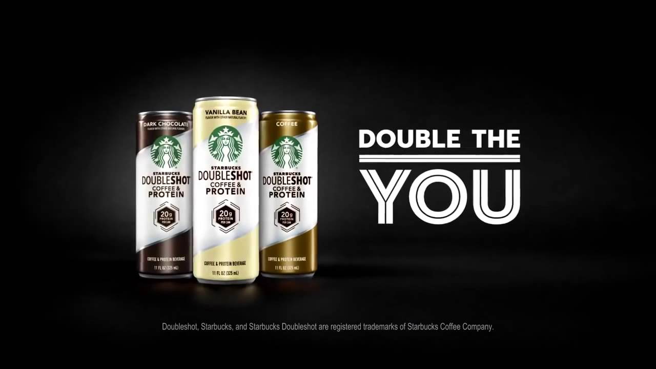 Starbucks Doubleshot tv commercial ad HD • Coffee and Protein