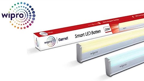 Wipro Next 20W Smart LED Batten Compatible with Amazon Alexa and Google Assistant