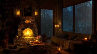 Cozy Reading Nook Ambience with Smooth Jazz Music 🌧️ Soft Jazz Music & Rain Sound for Reduce Stress by Cozy Reading Nook Ambience 662 views 4 weeks ago 11 hours, 54 minutes