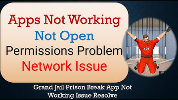 How To Fix Grand Jail Prison Break App not working | Not Open | Space Issue | Keeps Crashing Problem