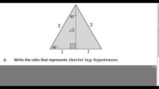 7.4.2 - Special Right Triangles