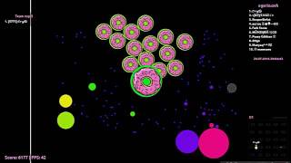 Agar.io & Cry Multibox Random Server Takeover #1
